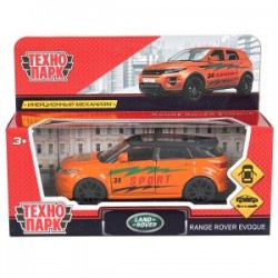 Машина металл LAND ROVER RANGE ROVER EVOQUE СПОРТ 12,5см,открыв. двери,инерц. Технопарк в 