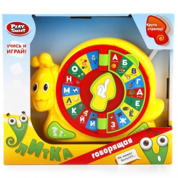 Игрушка развивающая "Улитка" на батарейках