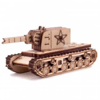 Деревянный конструктор "UNIT Танк Т-34" 