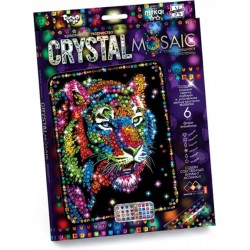 Набор креативного тв-ва Crystal Mosaic Тигр