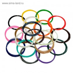 3D Стержень-пластик набор для 3D ручки 10метров (20шт внутри) Print Tem. 160-210															