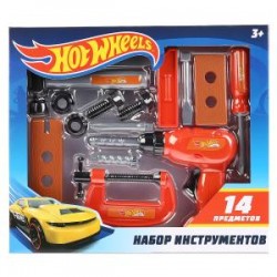 Набор строит. инструментов ХОТ ВИЛС в русс. кор. Играем вместе в кор.2*24шт						