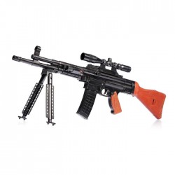 Автомат пневматический Stg-44, с лазером, прицелом													
