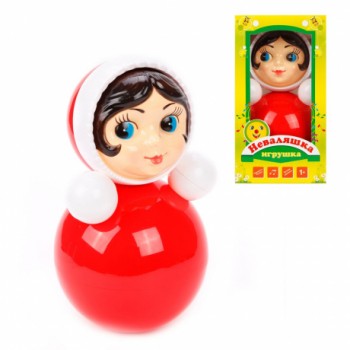 Игрушка-неваляшка, 26 см	Котовские неваляшки						